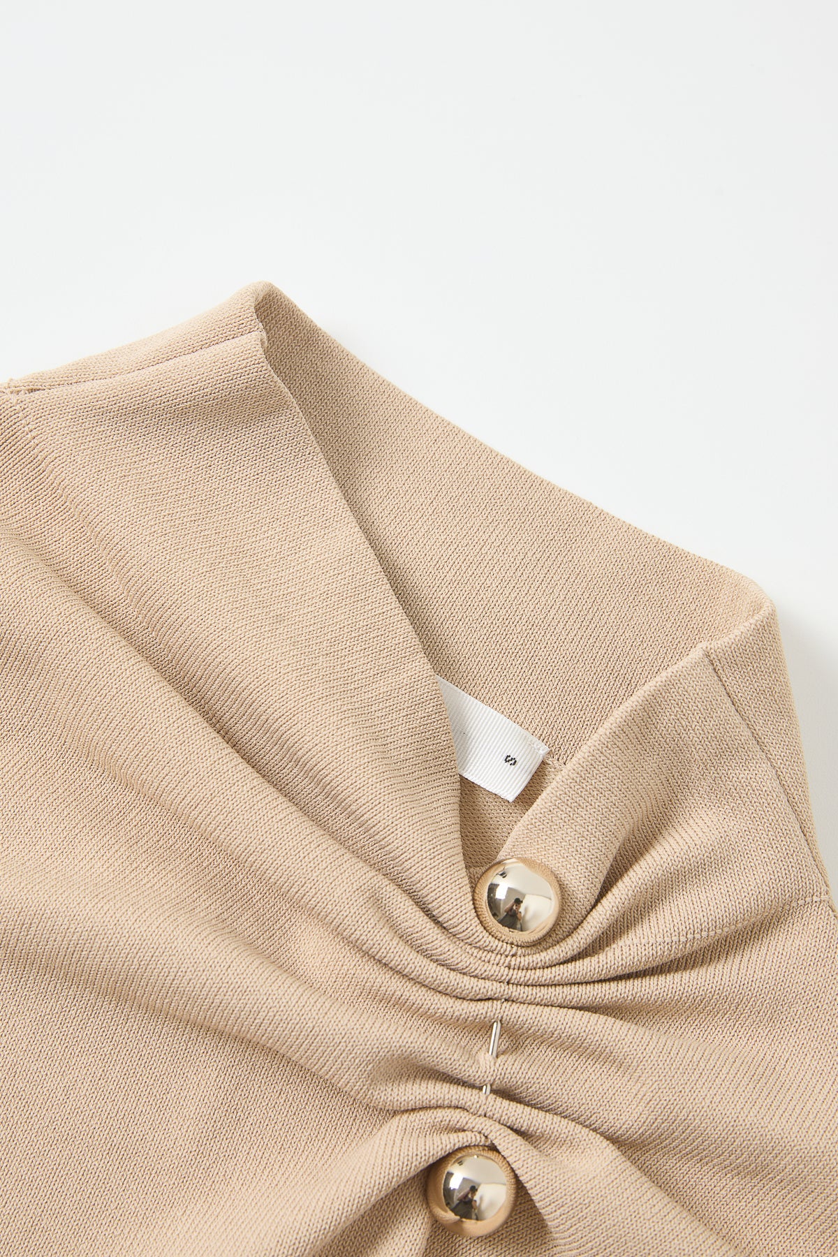 Long Sleeve Gold Trim Top