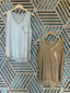 Sequins Pocket Tank Tops