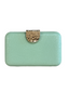 Textured Square Clutch Bag