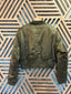 Olive Bomber Jacket