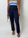 Casual Straight Leg Stretch Pants