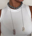 Gray Bali Necklace