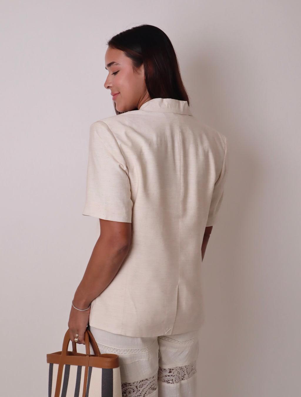 Short Sleeve Blazer