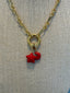 Red is for Love Necklace