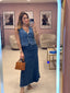 Dark Denim Long Skirt