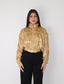 Gold Sleeves Details Jacket