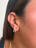 Pearl Accent Hoops