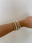 Stretch Pearl Bracelet Stack