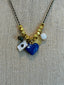 Heart with Evil Eye Necklace