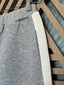 Grey & White Sides Sweat Pant