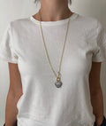 Gold Heart Chain Necklace