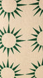 Green Sun Print Top