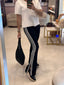 Black & White Flare Legging