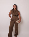 Waist Belt Jumpsuit