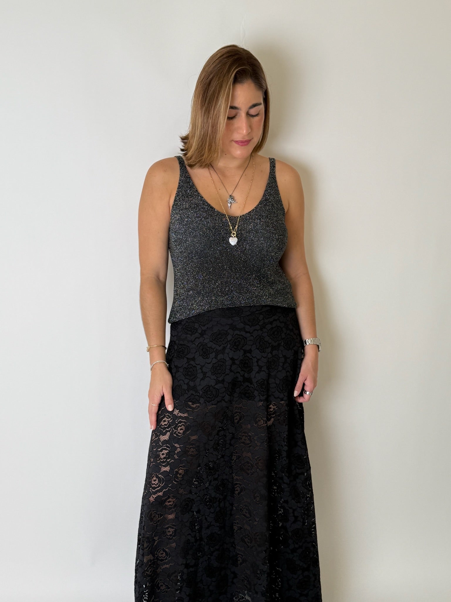 Lace Long Skirt