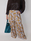 Khaki Flower Print Pant