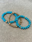 Aqua Beads Bracelet Set