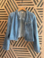 Denim Braided Design Jacket