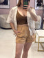 Khaki Camel Short