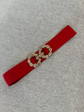 Gold Twirl Circle Belt