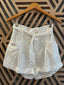 White See Through Design Short