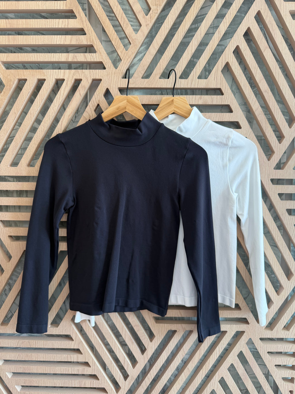 Long Sleeve High Neck
