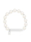 Metal Bar Pearl Stretch Bracelet