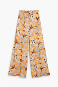 Flowy floral trousers