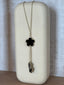 Flowers Lariat Necklaces