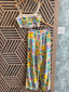 Vibrant Print Pant Set