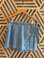 Denim Braided Design Skort