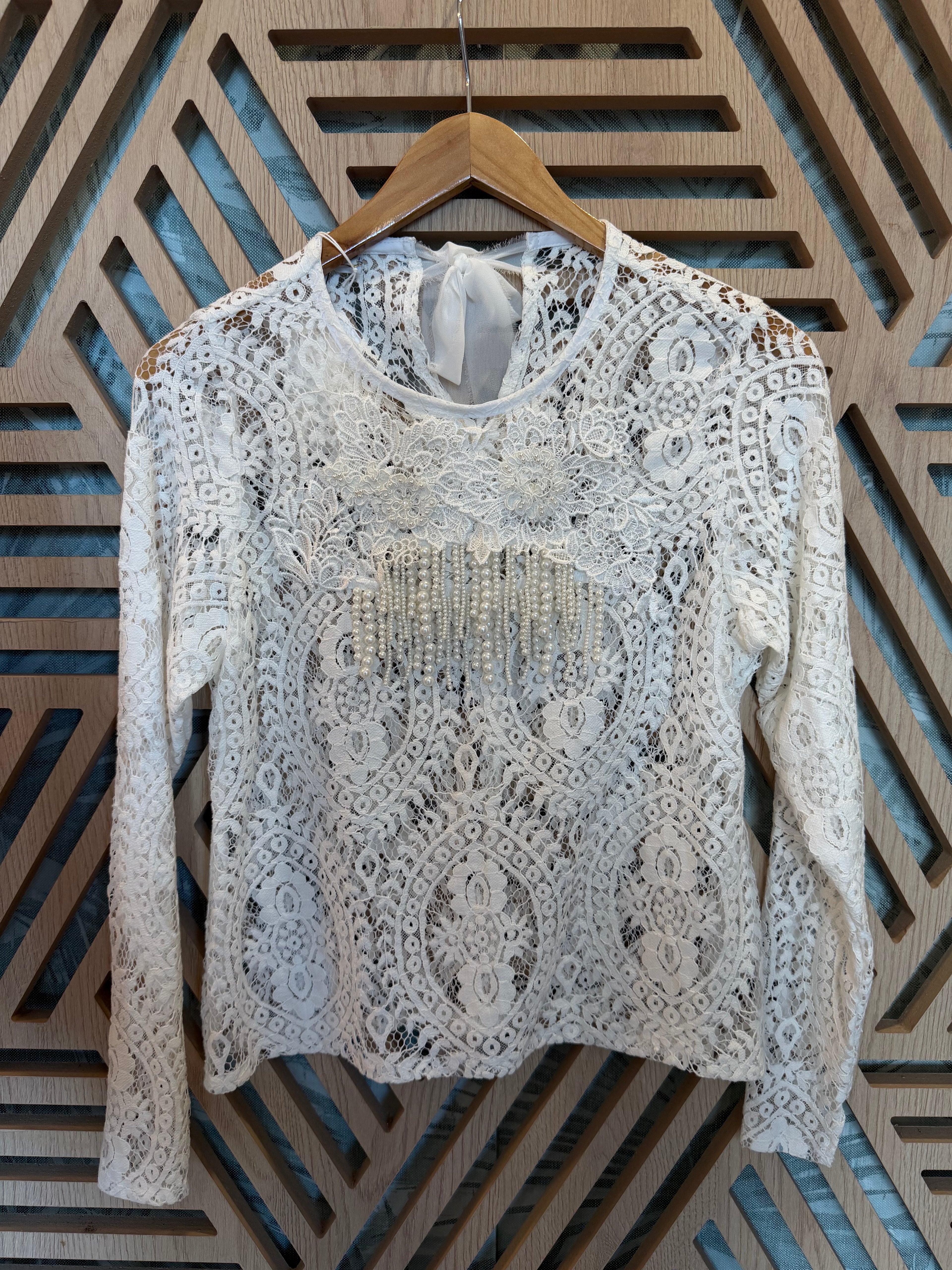 White Pearl Top