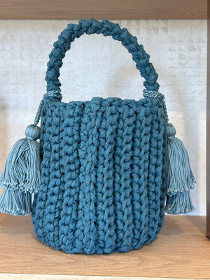 Amalfi Bucket Bag | Seagreen
