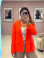 Neon Orange Blazer