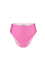 Pink Stripes Pattern Bikini Bottom