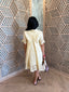 Eyelet Short Sleeve Mini Dress
