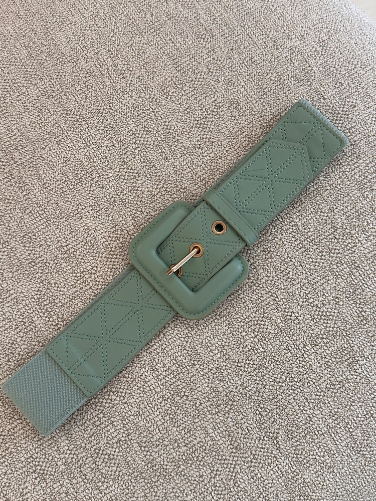 Quilted Stretch Belt