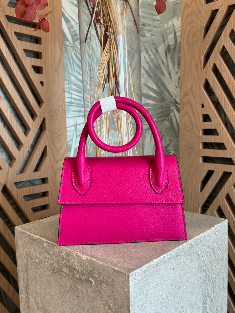 Square Leather Bag