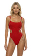 Paola One Piece Red