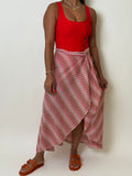 Zig Zag Sarong Pink