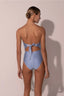 Baby Blue One Piece Bikini