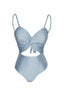 Baby Blue One Piece Bikini