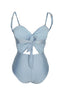 Baby Blue One Piece Bikini