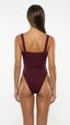 London One Piece High Leg
