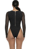 Moxie One Piece High Leg