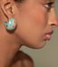Statement Three-Quarter Earrings