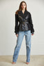 Black Faux Leather Jacket