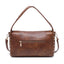 Cognac Studs Hand Bag