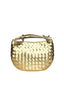 Gold Handle Hand Bag