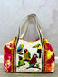 Bolso tote Bird Paradise con efecto tie dye